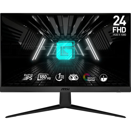 MSI G2412F 24" 180 Hz Gaming Monitor (Metallic Black)