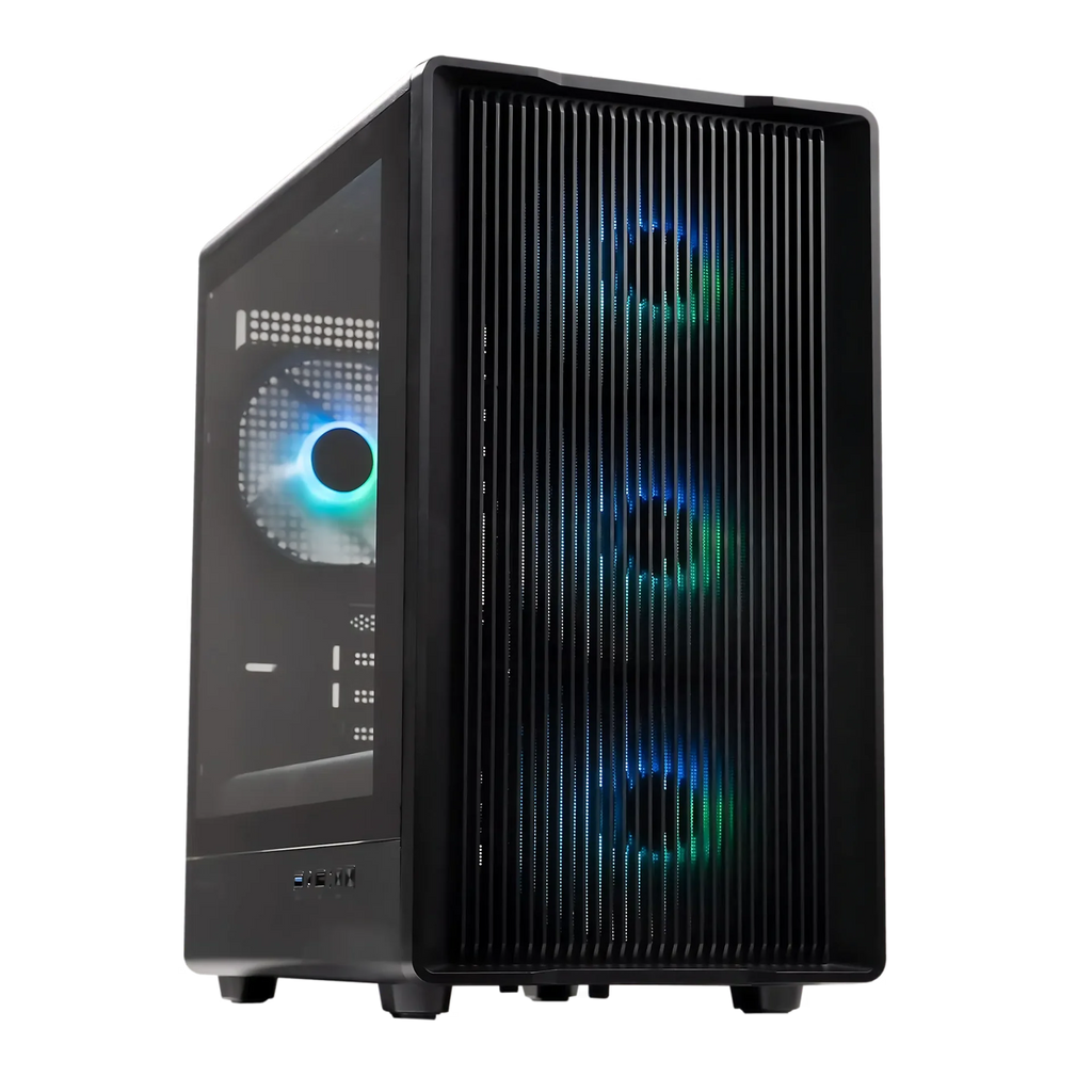 Tecware AERO M TG mATX ARGB Case  with 4 ARGB Fans