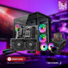 Custom Built PC - AMD Ryzen 5 7600, RTX 4070, 32GB DDR5 RAM, 1TB SSD, LIQUID COOLER