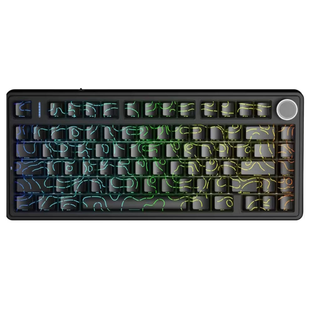 AULA F75 HE Wireless - Black Contour (Black King Switch)