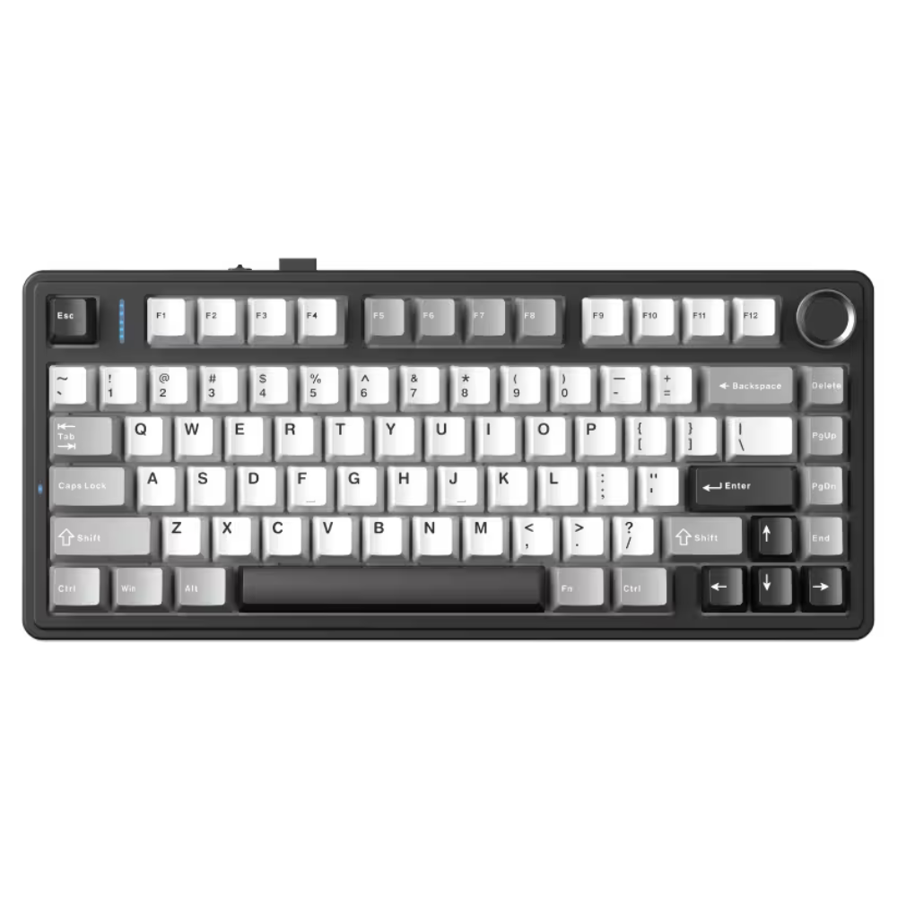 AULA F75 HE Mechanical - Black Grey White ( Dragon King Switch )
