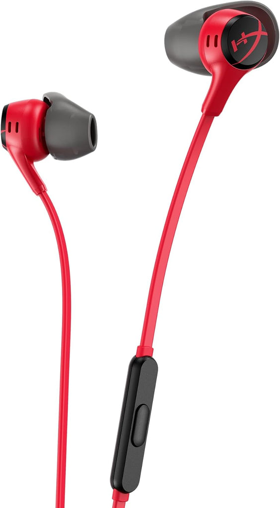 HyperX Cloud Earbuds II -  BLACK/RED