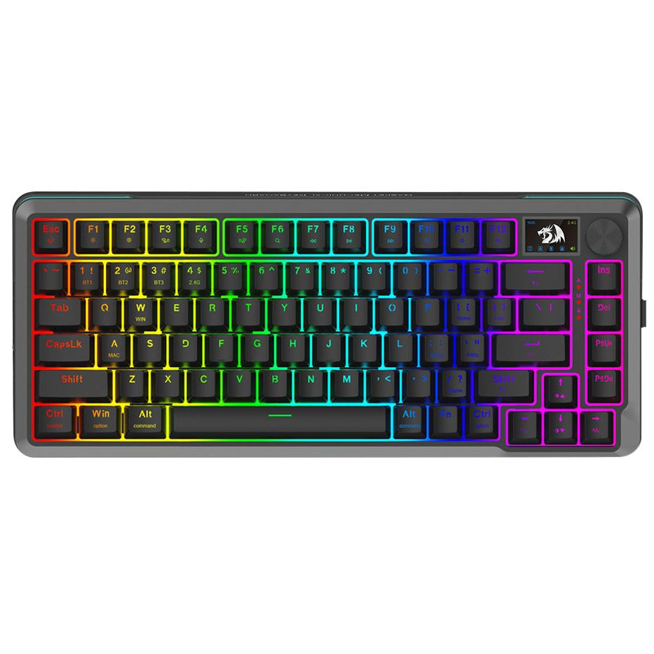 Redragon MCK708RGB-PRO FLEKACT RGB Wireless with LCD display