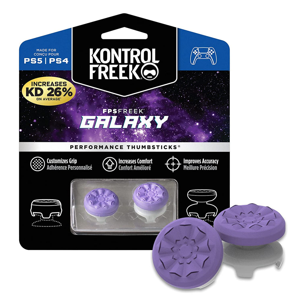 KontrolFreek FPS Freek Galaxy Purple - for PS4 and PS5
