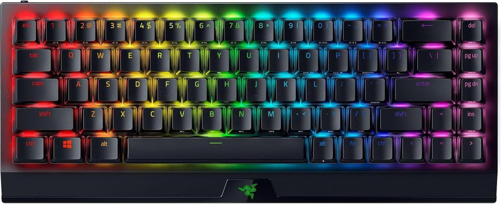 Razer BlackWidow V3 Mini HyperSpeed Phantom Edition Keyboard - Yellow Linear & Silent Switches
