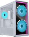 Lian Li LANCOOL 217 INF Infinity Mirror ATX Case - White