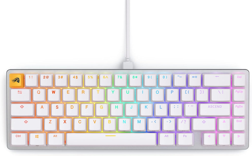 GLORIOUS Gaming GMMK 2 - TKL  - Custom 65% Keyboard ( White )