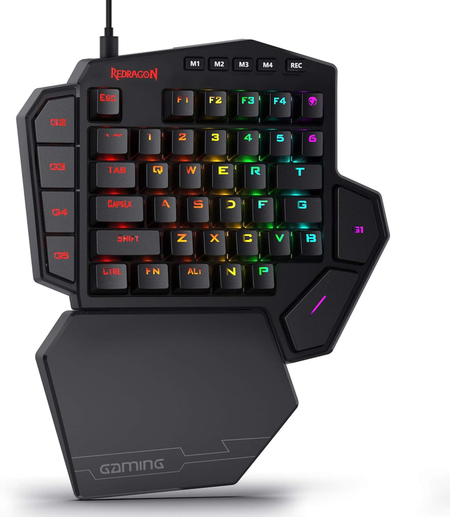 Redragon K585 DITI Wired One Handed RGB Mechanical Gaming Keyboard
