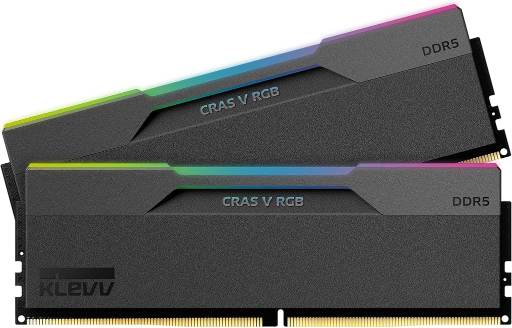 KLEVV CRAS V RGB DDR5 32GB Kit (2x16GB) 6000MHz CL 30 - BLACK