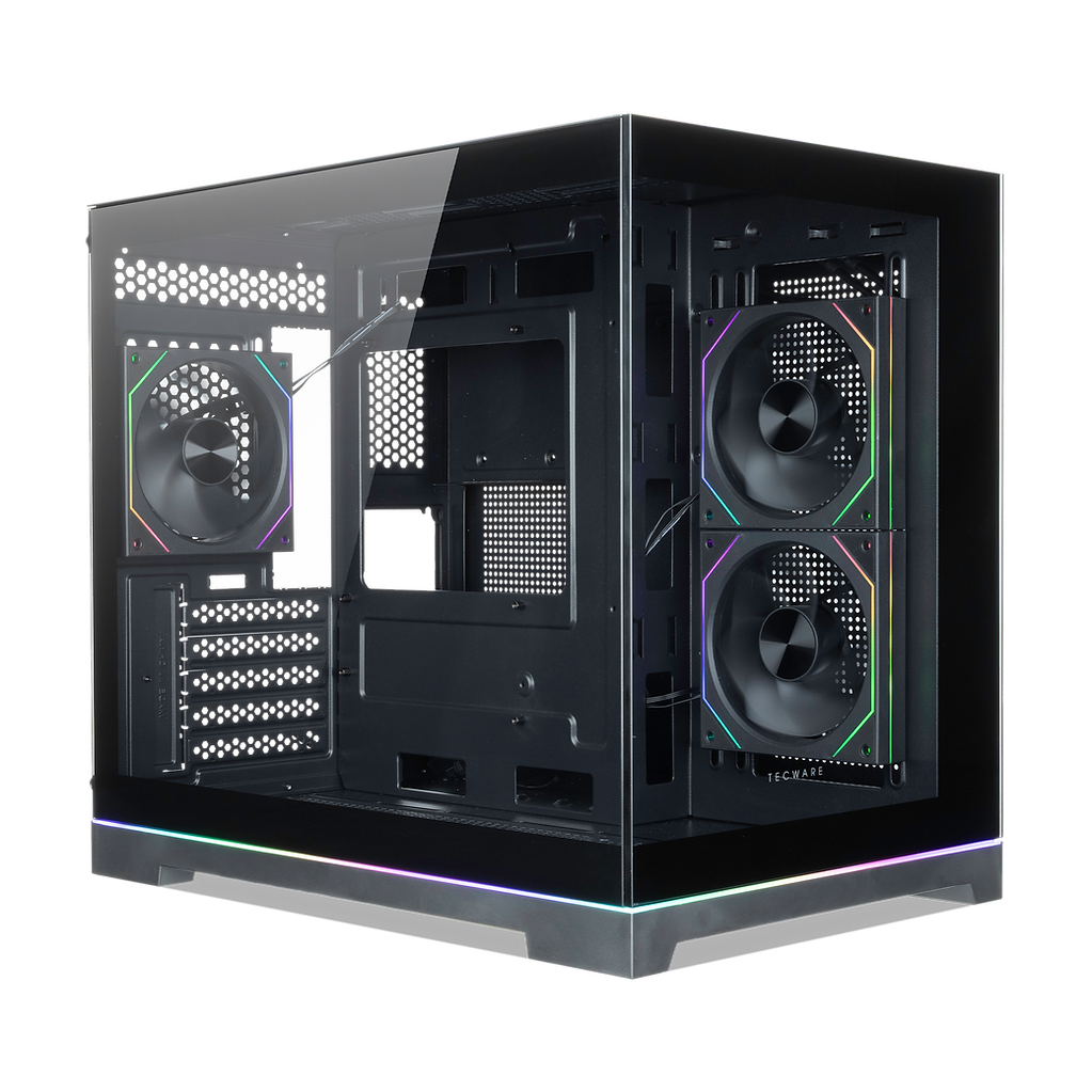 TECWARE VXN GLOW M TG ARGB BLACK