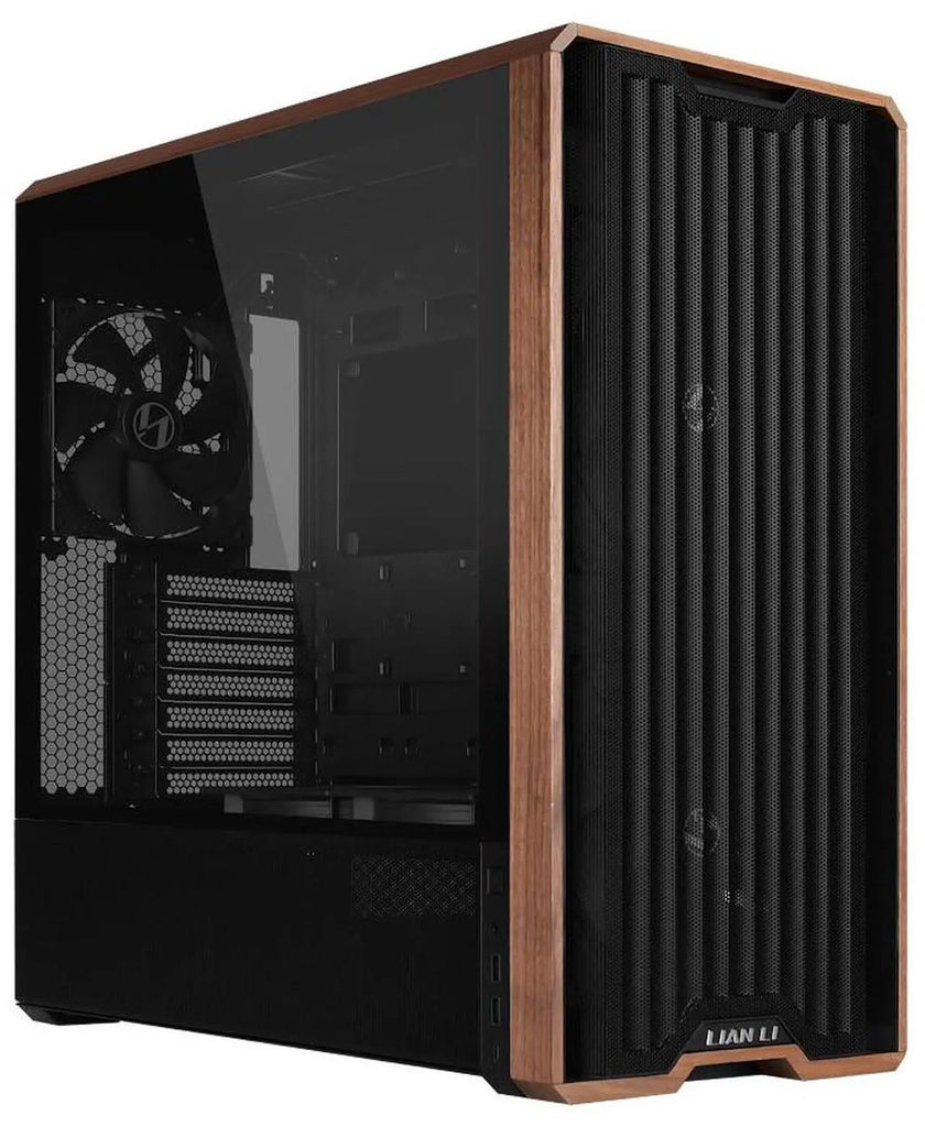 Lian Li LANCOOL 217 - Genuine Walnut Wood ( Black )