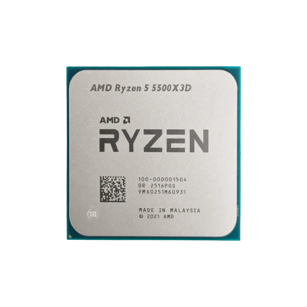 AMD Ryzen 5 5500X3D 3.0 GHz Six-Core AM4 Processor