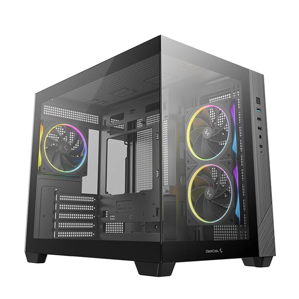 DEEPCOOL CG330 3F ATX Case with 3 ARGB Fans