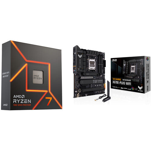 AMD Ryzen 7700X ASUS TUF GAMING X670E-PLUS WIFI ATX
